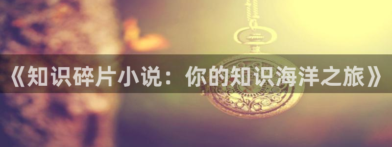 辣文小说古代言情：《知识碎片小说：你的知识海洋之旅》